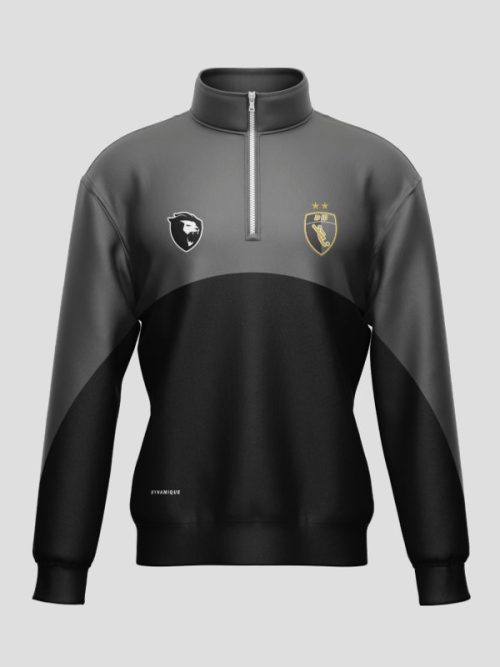 Printed College Sweatshirt Crew Neck Long Sleeve Fleece Inside